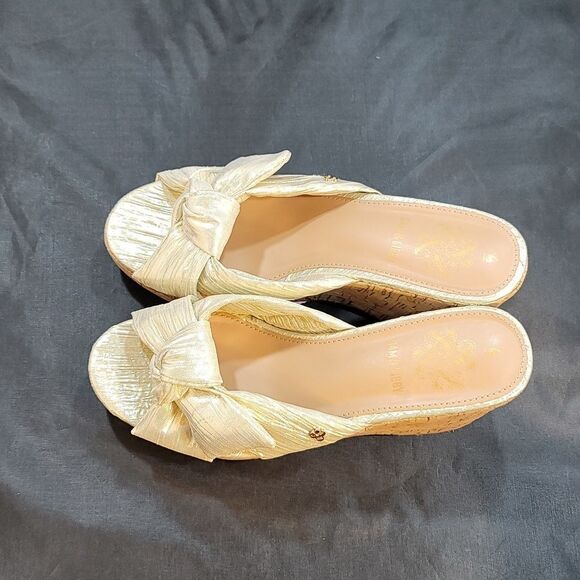 BRAND NEW SAM & LIBBY WEDGE CORK WEDGE HEEL SANDAL - Picture 6 of 16